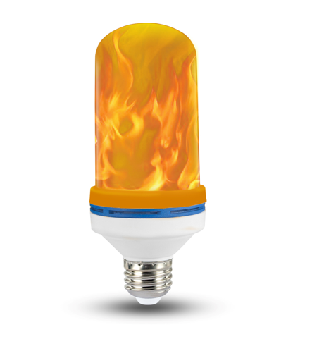 LED Flame Lamp AC85-265V Flame Bulb
